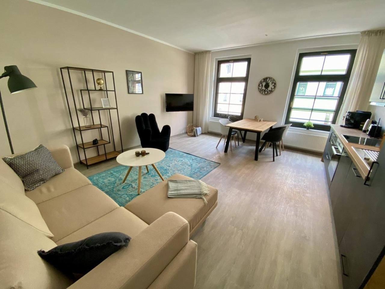 Discovair - Eisenach Karl14 - Vollausgestattete Apartments Mit Netflix In Der Fussgaengerzone ห้อง รูปภาพ